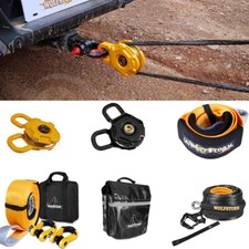 Snatch Blockshacklewinch Ropehooktow Straptree Saver Off-road Recovery Kit Snatch Blockshacklewinch Ropehooktow Straptree Saver Off-road Recovery Kit