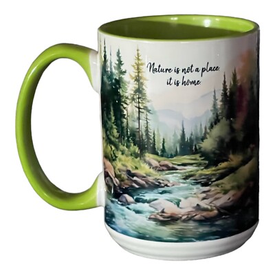 15 oz coffee mugs nature Best Mug Pastel Wildflower Coffee Ceramic Mugs Perfect for Your Morning  Brew main image 0