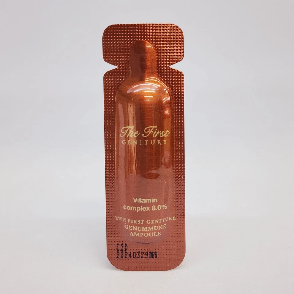 O HUI The First Geniture Genummune Ampoule 1ml x 50pcs Anti Wrinkle K-Beauty - Image 2 of 3