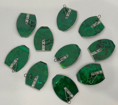 10 Fishing Lure Swim Jig Blades w\Waterproof Decals. Split Rings Included! - Picture 13 of 89