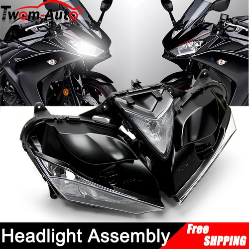 NEW Front Headlight Headlamp Assembly Housing For Yamaha YZF-R25 YZFR3 2013-2018 - Bild 1 von 13