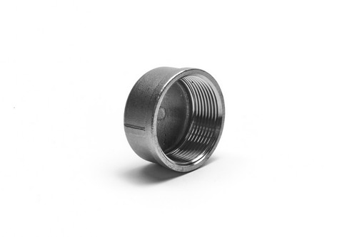 BSPP Round Cap 316 Stainless Steel 150LB Threaded Pipe Fitting - Multiple Sizes - Picture 7 of 13