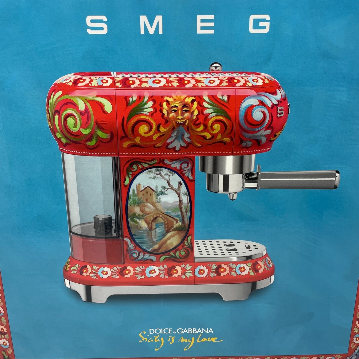 Smeg Dolce And Gabbana Drip Coffee Machine Smeg Dolce Gabbana X