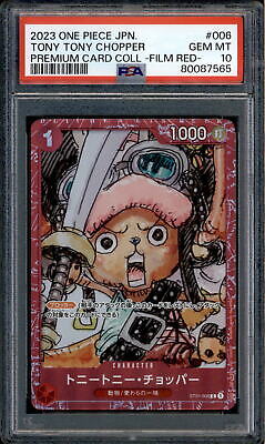 Tony Tony Chopper - ST01-006 - PSA 10 - Film Red Collection Tony Tony Chopper - ST01-006 - PSA 10 - Film Red Collection