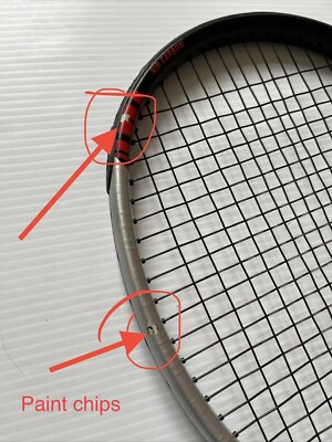 Raquette de tennis d'occasion Fischer Black Granit en très bon état