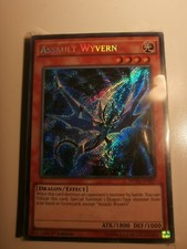 YUGIOH!! Assault Wyvern MVP1-ENS03! Rara segreta! Quasi come nuovo! 1°!