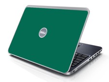 GREEN Vinyl Lid Skin Cover Decal fits Dell Inspiron 15R N5010 Laptop