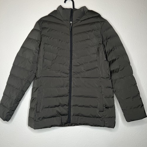 Power Stretch Hooded Jacket Olive Green 