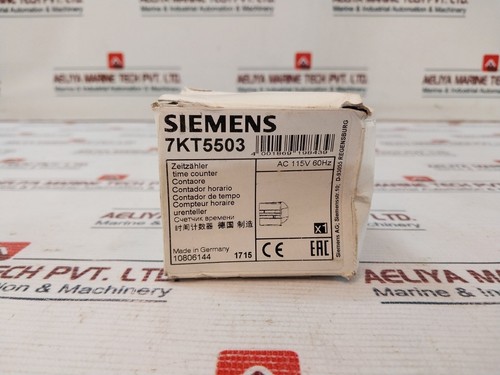 Siemens 7KT5503 dígitos analógico contador de tiempo 7 dígitos - Imagen 8 de 8