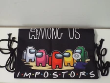 Among Us "Impostors" Friends Parody Nylon String Strap Bag (Innersloth) (Sus)