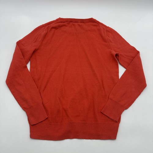 Gap Sweater Youth Girl X-Small Orange Solid ..#18537 - Picture 8 of 10