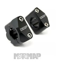 KIT RAISER ADATTATORI PER MANUBRIO 28.6 MM SU PIASTRE DA 22 MM ENDURO MOTOCROSS