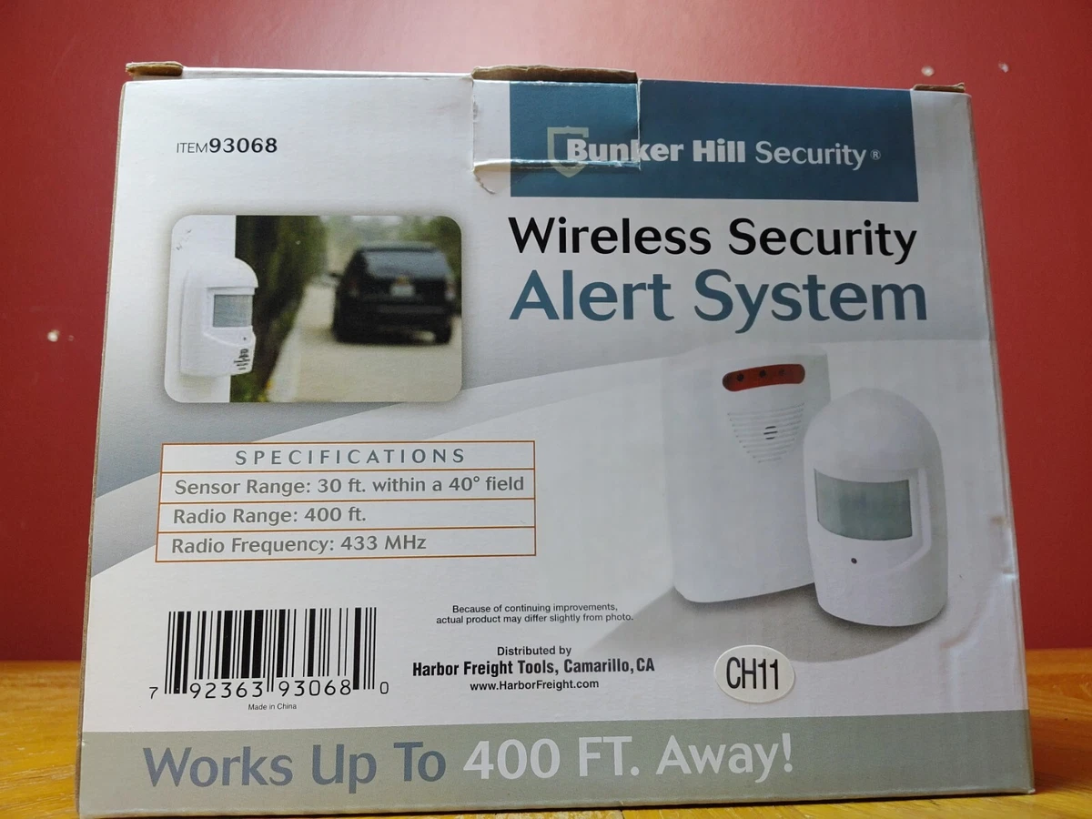 Bunker hill wireless security alert system cheap