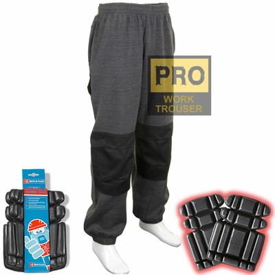 tracksuit bottoms with knee pads