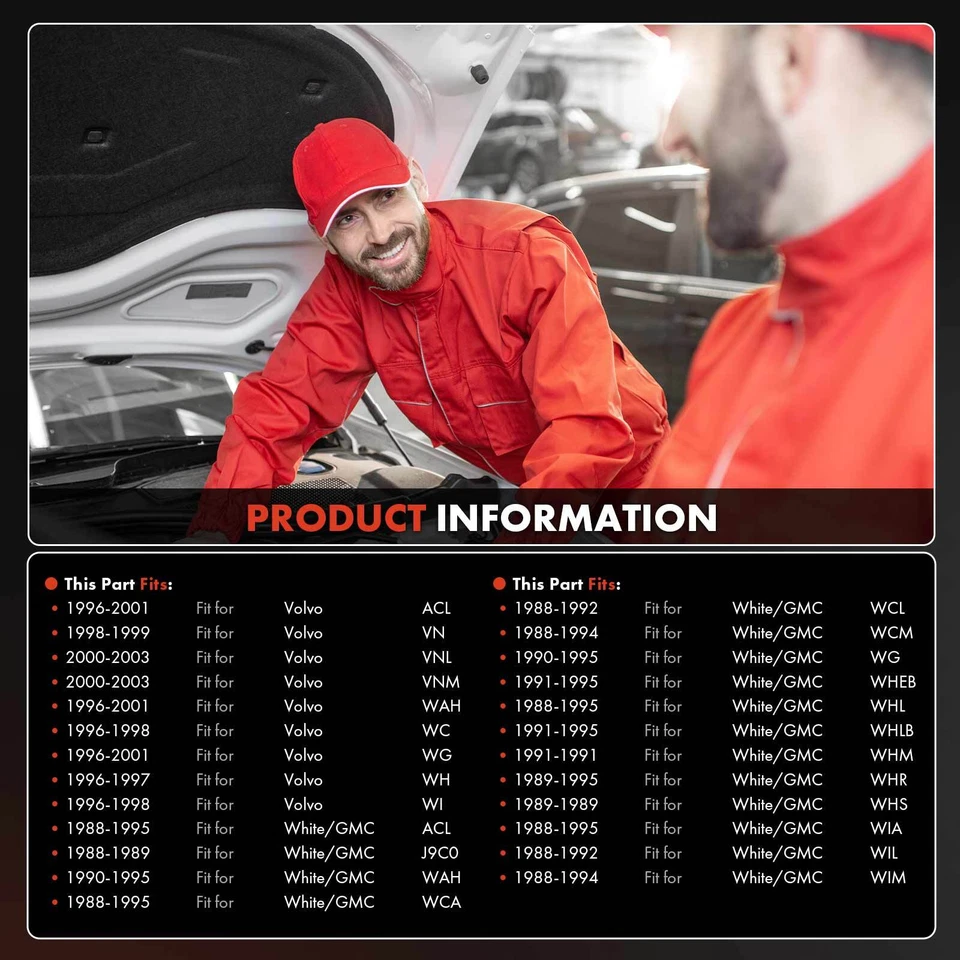 Compresor de aire acondicionado con embrague para Volvo ACL VN VNL WAH WG WI blanco/GMC WCL WHL WIL Foto 3 de 4