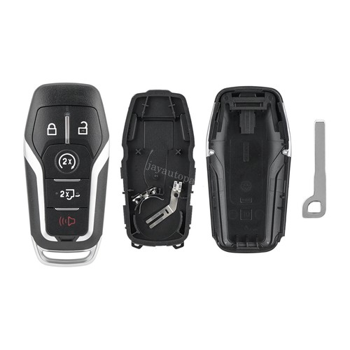 2 Smart Remote Key Fob Shell Case For 2015 2016 2017 Ford F-150 M3N-A2C31243300 - Picture 4 of 8