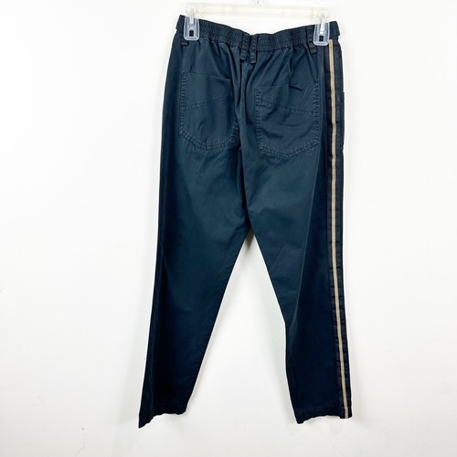 ZADIG & VOLTAIRE Black Pomelo Cotton Side Stripe Pants Women's Size 38 US S - Picture 5 of 9