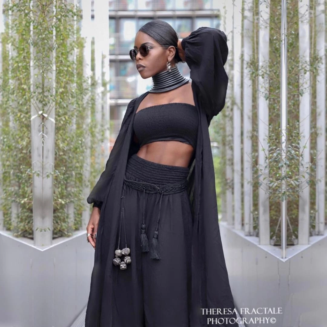 Palazzo pants crop top shop with jacket