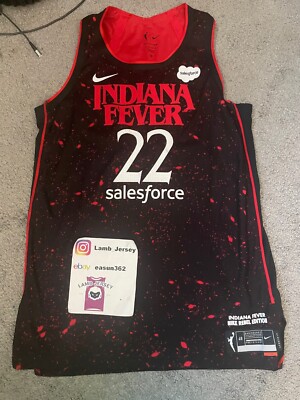 Nike WNBA Caitlin Clark Indiana Fever Pro cut Jersey Size 48+2