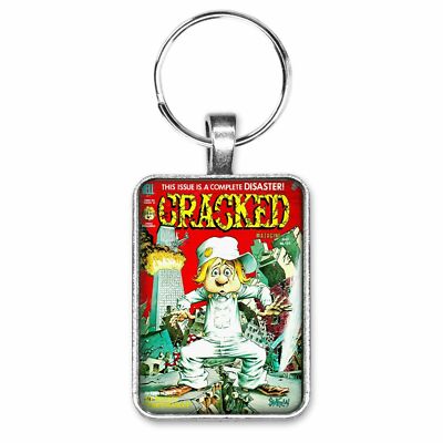 Cracked Magazine #125 SYLVESTER P. SMYTHE COVER Key Ring or Necklace COMIC BOOK
