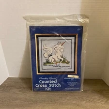 Something Special Cross Stitch Kit Shakespeare Unicorn 12”x12” 50043 Candamar
