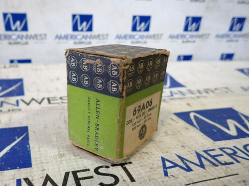 Nuova bobina Allen Bradley 69A06 220 Volt 60CY 208 Volt 60CY taglia 00 - Foto 3 di 5