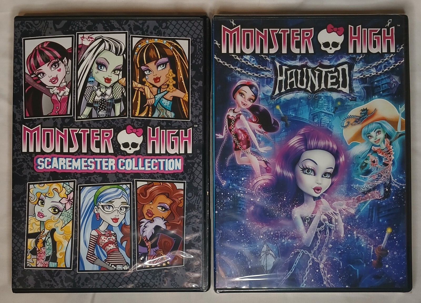 Monster High: Haunted [DVD] Factory Sealed & Scaremester Collection (Pre-owned)