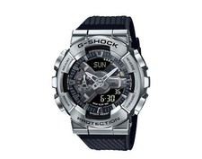 Casio G-SHOCK GM110-1A Analog-Digital Steel Black Strap Watch