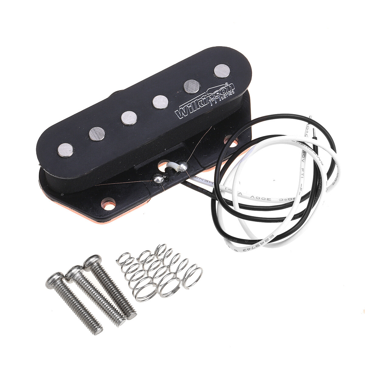 Wilkinson Pickup Single Coil Vintage Chrome Alnico 5 &ndash; Posizione Neck Per Chitarra Tele