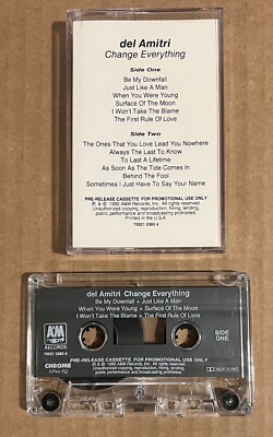 del Amitri - Change Everything RARE promo advance cassette '92