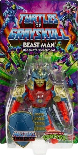 Mattel - Masters Of The Universe Origins - Turtles of Grayskull - Beast Man Acti