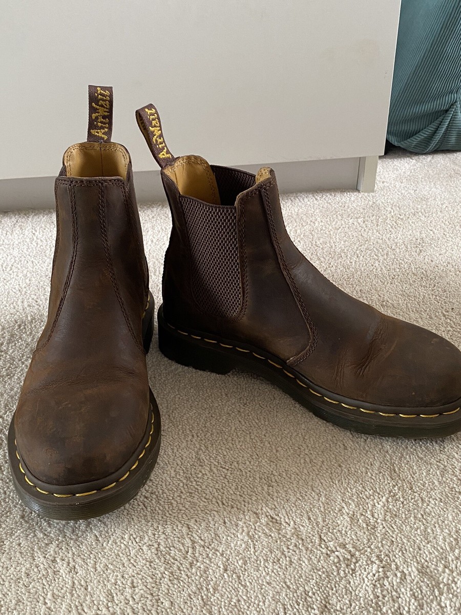 Martens Airway Women's Chelsea Boots UK Size 4, Brown UK