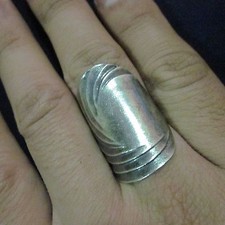 Fine Silver Rings HILLTRIBE Ethno Anello Argento Classic Typhoon Styles 56048