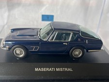 ixo MODELS Maserati Mistral mini car 1/43 scale dark blue no box