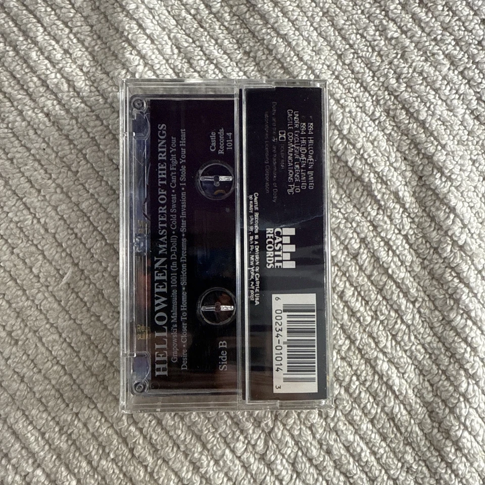 Helloween (Masters of the Rings) Original Cassette Thailand Edition - Image 3 of 4