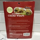 Camerons Gourmet Cedar Wraps 4 Wraps & ties 6" x 8"-lOT of 3 packs  — photo 4