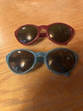 Lot Of 2 Pairs Vintage Milsol Italy Sunglasses Mod Cats Eye