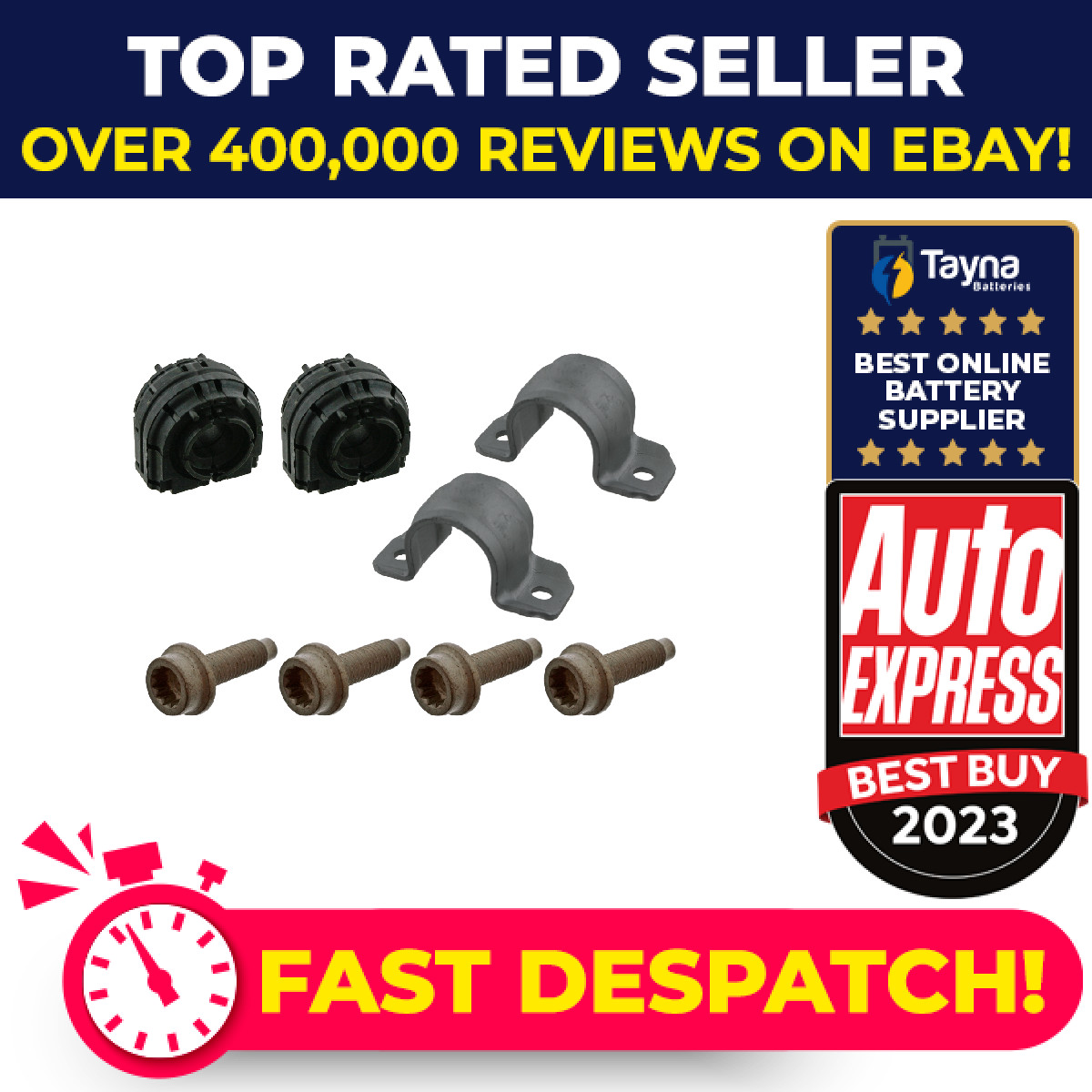 Anti Roll Bar Bush Rear Left or Right 39650 Febi Suspension 1K0511327AQ Quality