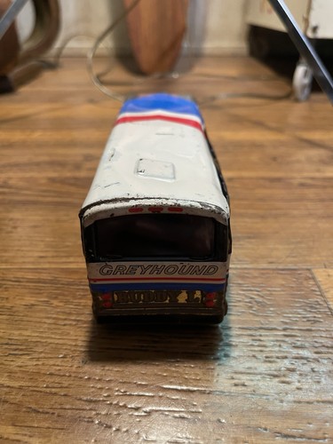 Buddy L Greyhound Toy Bus Toy-Vintage-Americruiser-Made of Metal/Plastic Japan - Picture 11 of 11