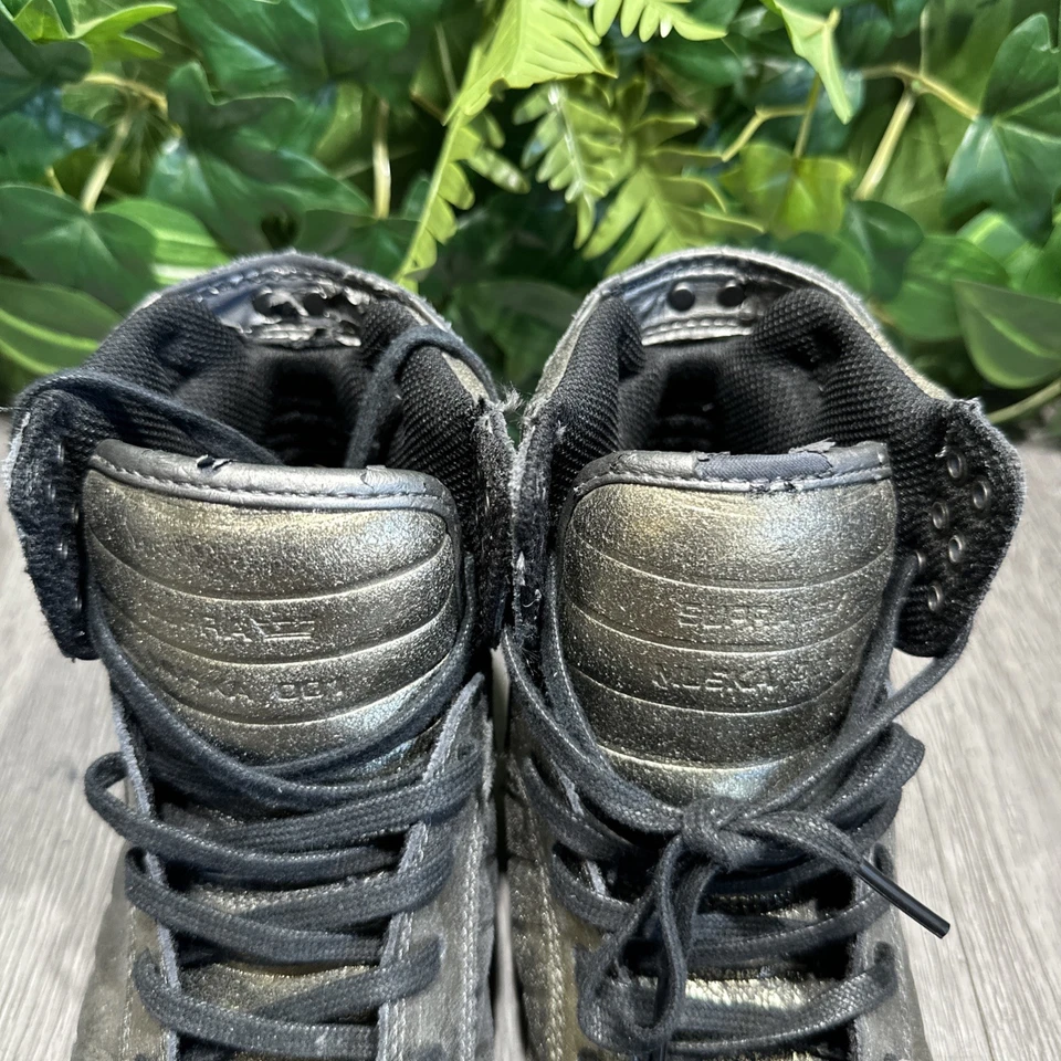 Supra Skytop Muska 001 Zapatillas Altas Estaño Metálico Mujer Talla 9 Foto 4 de 4