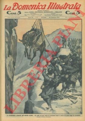 RICCOBALDI Giuseppe - Le incredibili audacie dei nostri alpini. Un mulo col suo