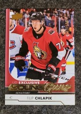 2017-18 Upper Deck Filip Chlapik Young Guns Exclusive #022/100 Rare NM 