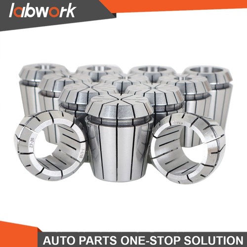Labwork 12 Pack ER40 Spring Collets 1/8"-1-1/8" For Milling Lathe Tool Machine - Picture 5 of 10