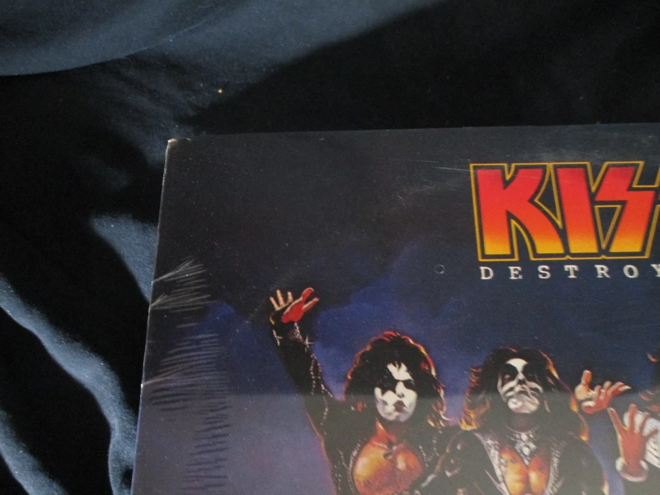 Kiss Destroyer Sealed Vinyl Record LP USA 1976 Blue Label CRC Club Edition Foto 2 de 4
