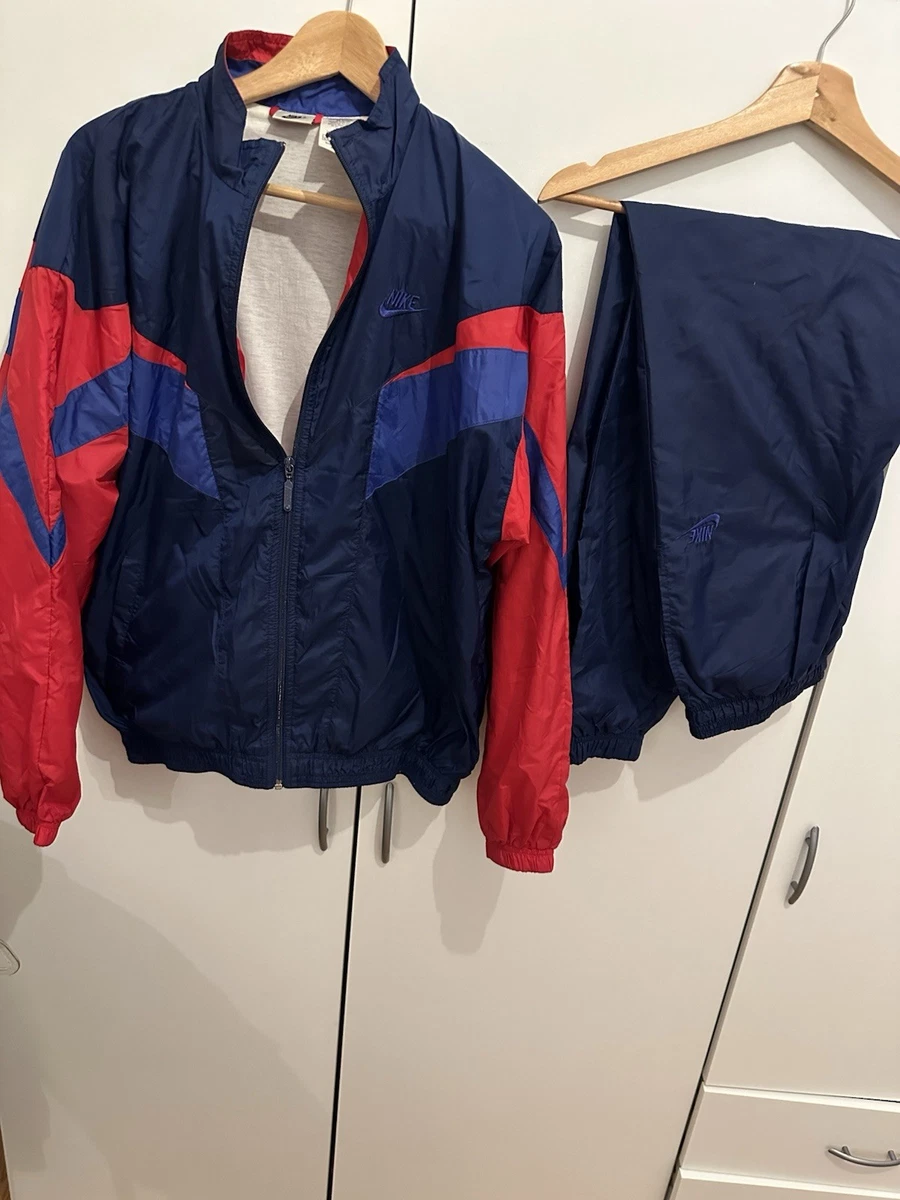 Nike Trainingsanzug Nike Air Flight Size S-M Vintage Warm Up Track Suite 90s