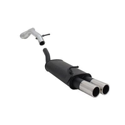 Échappement arrière Novus Audi A3 Seat Leon VW Golf 4 VW New Beetle 2x76mm ABE - Photo 1/4
