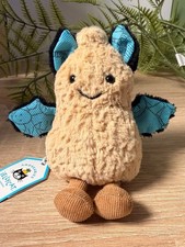 Custom Bat Peanut &ndash; Handmade Jellycat Custom &ndash; One of a Kind