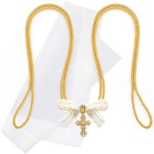 2 Pcs Veil And Cord For Wedding Filipino Lazo Para Boda Wedding Lasso