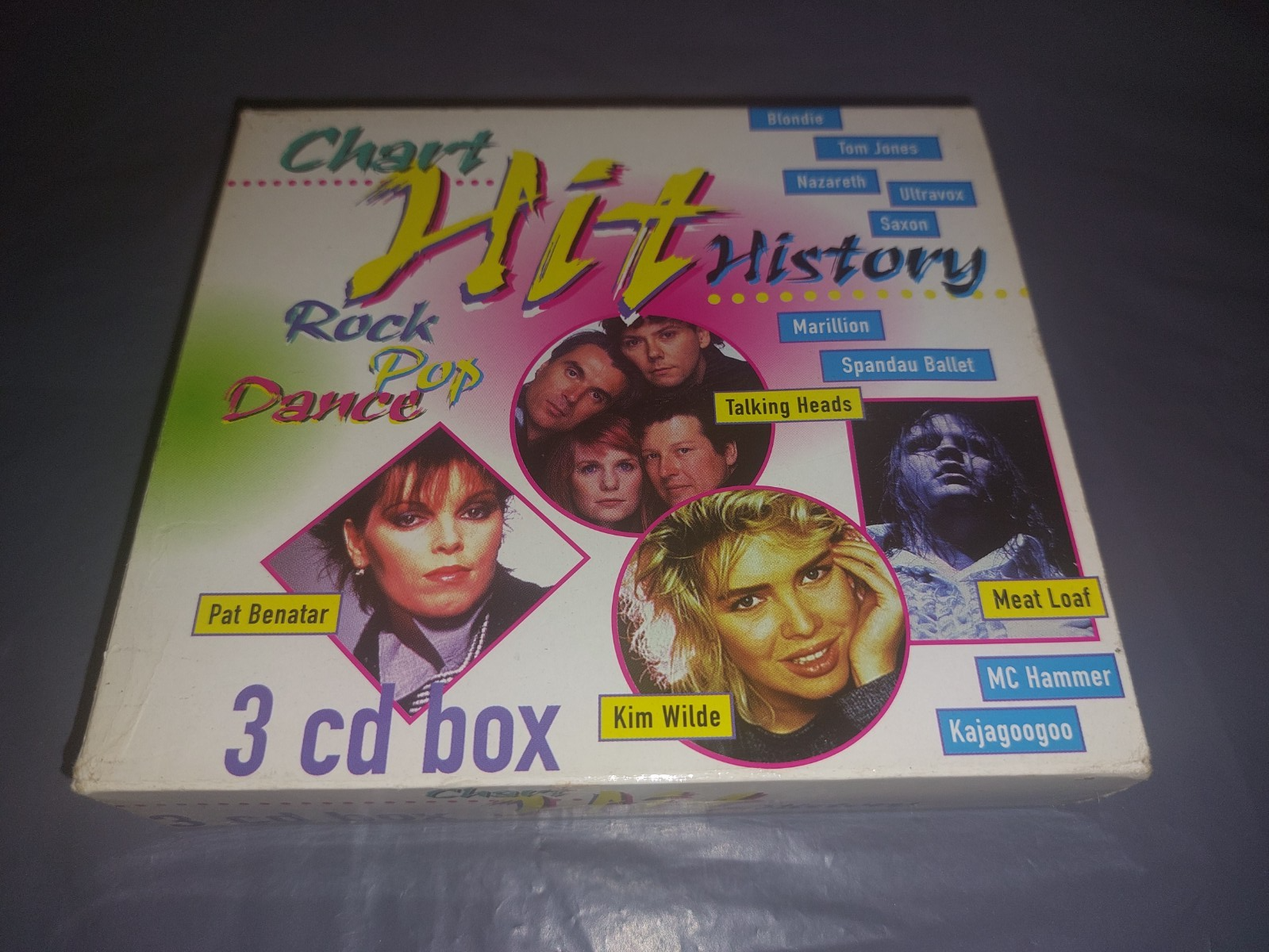 Various – Chart Hit History 3 X CD ALBUM BOXSET EXCELLENT 1996 42 TRACKS