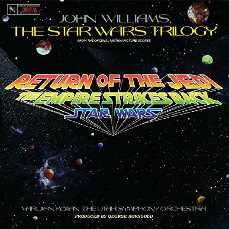 John Williams , Varujan Kojian, Utah Symphony Orchestra Star Wars Trilogy LP